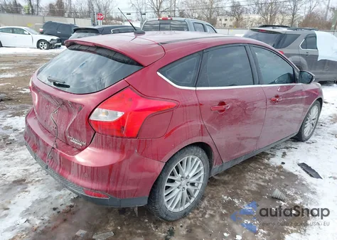 2013 Ford Focus Titanium из США, поврежденный, VIN 1FADP3N26DL105807